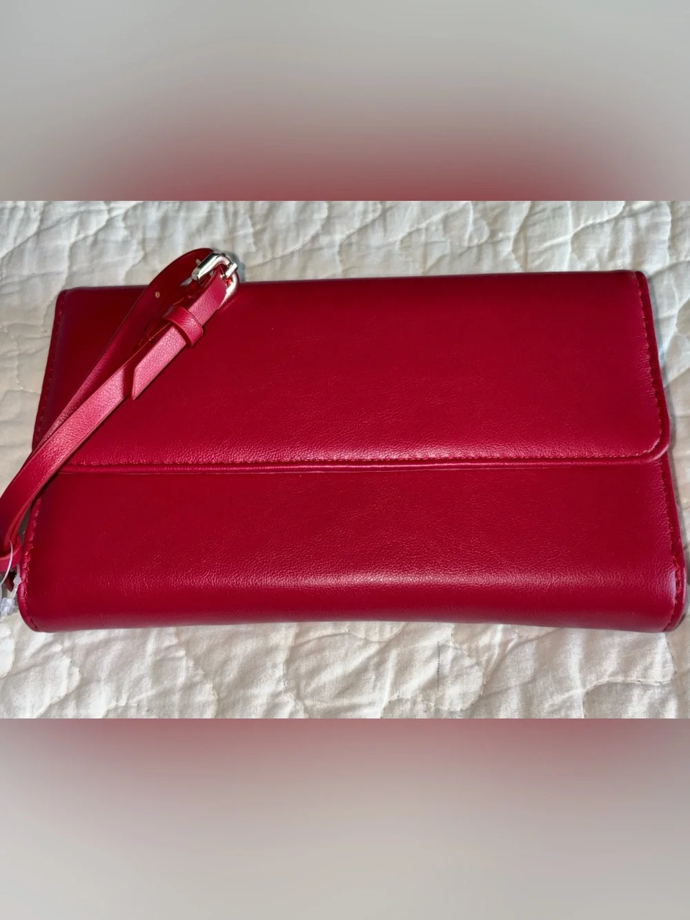 Time & Tru Red Wristlet Wallet | NWT *